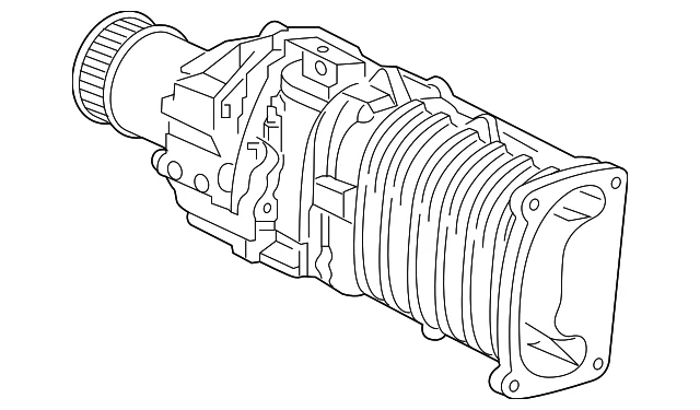 Genuine Volvo 2.0l Turbo 36010125 Supercharger 2014-2019 13k OEM