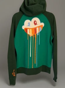 Kidrobot Sweatshirt Frank Kozik Limited Edition Mens Med Hood VTG 82 / 435 Rare - Picture 1 of 24