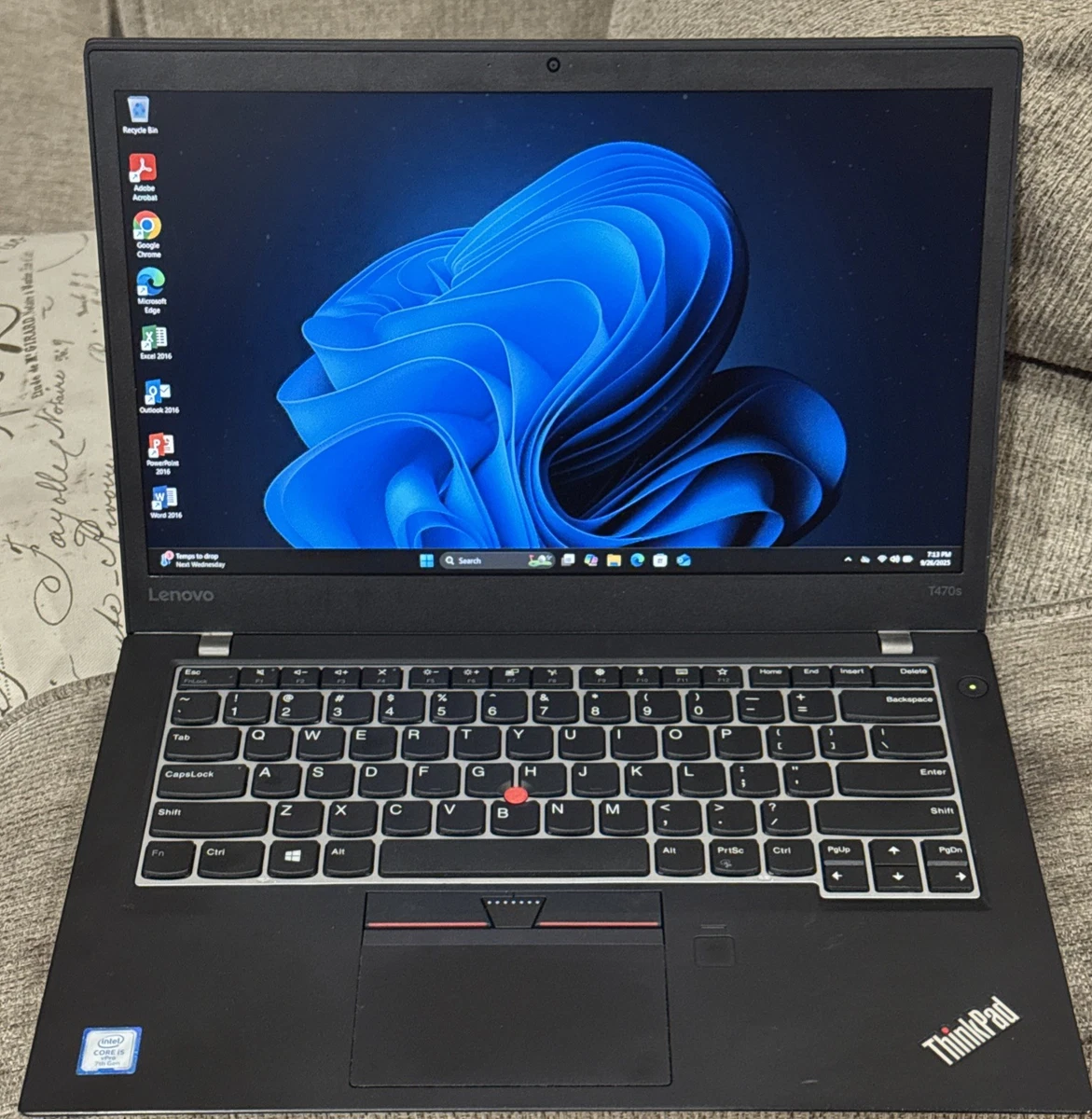 Lenovo ThinkPad T470S 256GB SSD PC Laptops & Netbooks for Sale