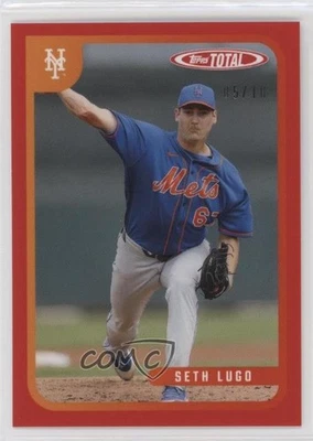 2020 Topps Total Red /10 Seth Lugo #175 - Image 1 of 2