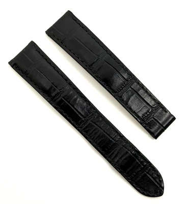 Cartier 18mm x 16mm Black Alligator Watch Strap Band KD20HS10 Authentic OEM - Image 1 of 4