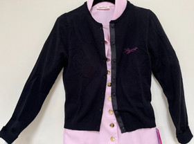 l' Agent Provocateur uniform cardigan S new black cotton knitted