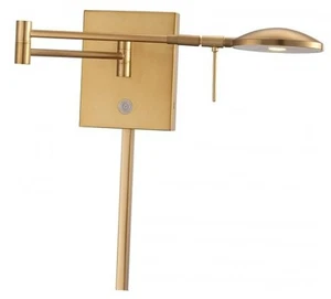  P4338-248 George's Lesesaal LED Schwenkarm Wandleuchte, 1-flammig, insgesamt 8  - Bild 1 von 2