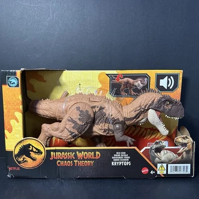 NIB DMG Box Jurassic World Chaos Theory Wild Roar Kryptops Dinosaur Figure - Image 1 of 4