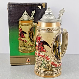 Budweiser Deckelstein Limited Edition II C Serie 1985 Anheuser-Busch mit Box - Bild 1 von 24