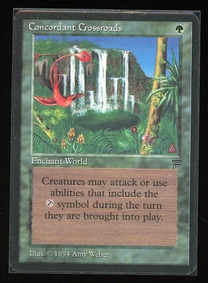 Concordant Crossroads - Legends - 1994 - Magic the Gathering - Image 1 of 2