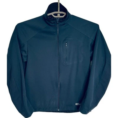 Blackhawk! Jacket Mens Warriorwear Training Soft Shell Sz M Navy Full Zip Navy - image 1 of 4