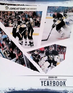 Anuario de hockey de los Pittsburgh Penguins de la NHL Sidney Crosby 2008/2009 - Imagen 1 de 1