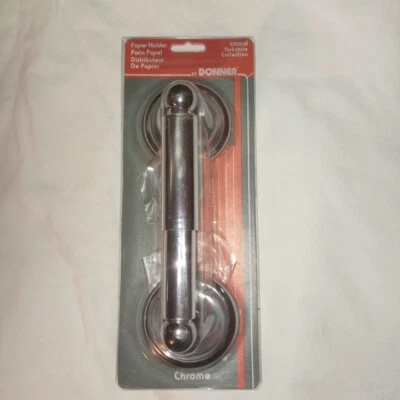 CSI Donner Yorkshire Double Post Toilet Paper Holder in Chrome 5308CH - Image 1 of 4