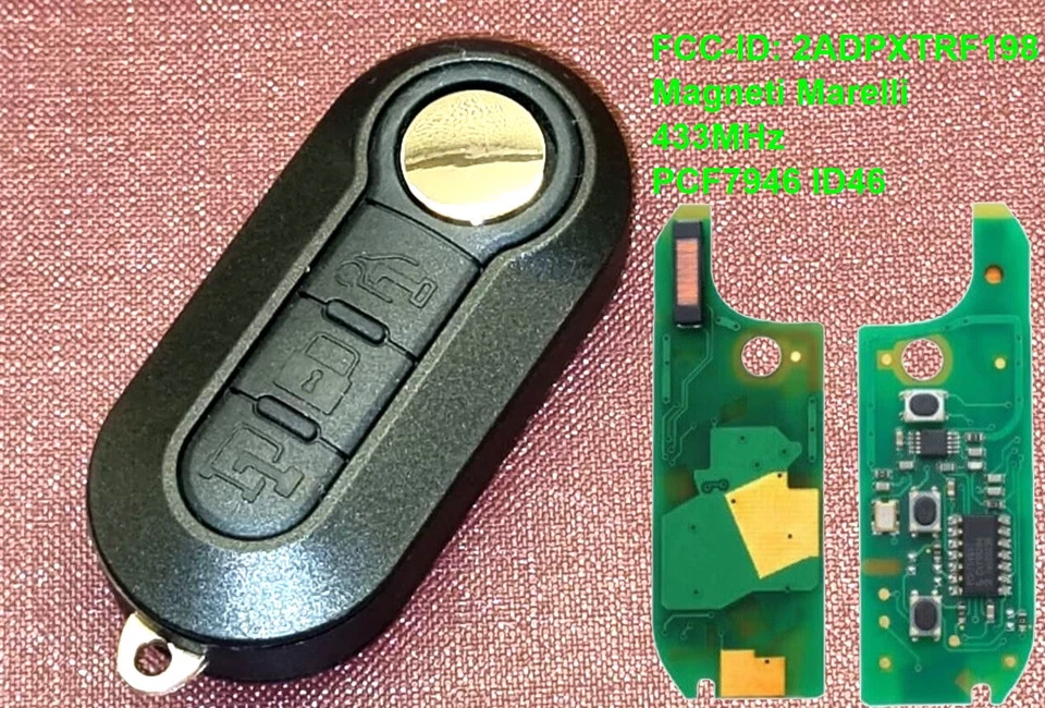 Für CITROEN JUMPER Boxer  Funk Schlüssel Remote Klappschlüssel PCF7946 ID46 A332 - Imagem 1 de 4