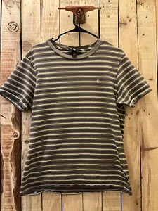 Volcom Skateboard Skate Striped Fashion Shirt Medium - Picture 1 of 3