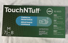 Ansell 92-600 TouchNTuff Green 5 mil Disposable Nitrile Gloves - Size Med 7.5/8