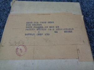 531509 Continental E185/E225 Crankshaft Gear (NEW OLD STOCK) - Picture 1 of 3