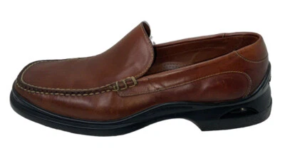 Mocasines sin cordones Cole Haan Santa Barbara marrón suela NikeAir 07184 para hombre talla 8,5 Foto 1 de 4