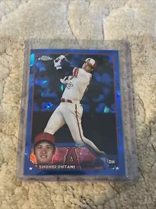 2023 Topps Chrome Sapphire Shohei Ohtani IV #600 Angels/Dodgers - Picture 1 of 2
