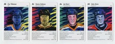 SAKU KOIVU, TEEMU SELANNE, JARI KURRI, ESA TIKKANEN Hockey Game Cards RARE