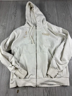 Moletom com capuz Nike NBA Kings branco com zíper tamanho grande feminino - Imagem 1 de 4