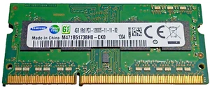 Samsung 4GB SO-DIMM DDR3 Memory (M471B5273DH0-CK0) - Picture 1 of 2