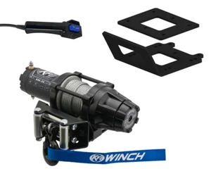KFI YAMAHA KODIAK 450 18-25 MOUNT AND ASSAULT 3500 LB WINCH STEEL CABLE - Foto 1 di 1