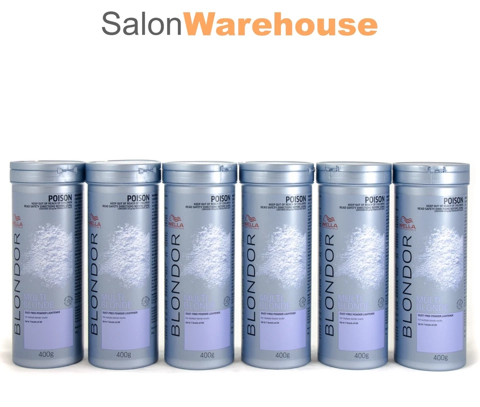 Wella Blondor Bleach Powder 400gm DUST FREE * Australian seller*  X 6 - image 1 of 1