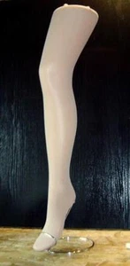 edle Strümpfe für Strumpfhalter / Strapsstrümpfe, 30den, perle, 36-38 - Bild 1 von 1