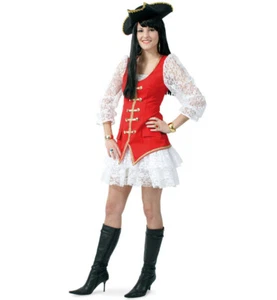 Sexy Pirata Becky Disfraz Vestido 2 piezas Carnaval Fiesta Cosplay 36 -42 - Imagen 1 de 4