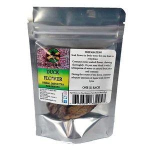 Duck Flowers Detox Tea | 1 Duck Flower | Wildcrafted Jamaican Alkaline Herbal... - Picture 1 of 4