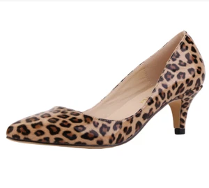 Women Suede Low Heels Slippers Office Work Dress Shoes Party Pumps Large Size - Picture 1 of 14