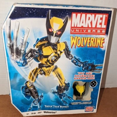 Mega Bloks Wolverine Super Tech Heroes #2087 Marvel Universe NIB - Image 1 of 2