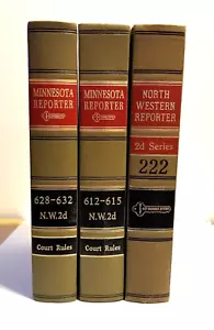Minnesota Reporter 612 & 628 North Western Reporter 2d Series 1975 - Picture 1 of 6