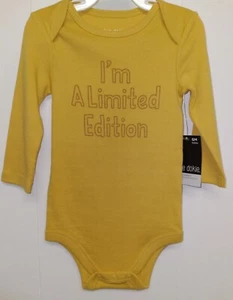 6 Month Baby Boy Yellow Romper Jumpsuit Bodysuit New With Tags - Picture 1 of 1
