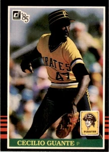 1985 Donruss Cecilio Guante 104 Baseball Cards #357 - Picture 1 of 2