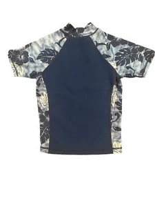 Camicia da nuoto donna media rash guard maniche corte con imbottitura - Foto 1 di 2
