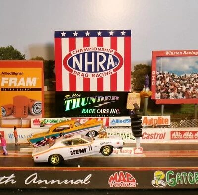 MOPAR 1971 DODGE HEMI CHARGER INJECTED HEMI GASSER NHRA DRAG RACING LOOSE - Image 1 of 4