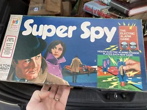 1971 Super Spy Game by Milton Bradley Complete in Great Condition FREE SHIPPING - Picture 1 of 2