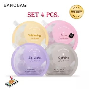 4xBANOBAGI Final Sleeping Mask 4 formulas Whitening, Acne, Bio-Lacto, Caffeine - Picture 1 of 9