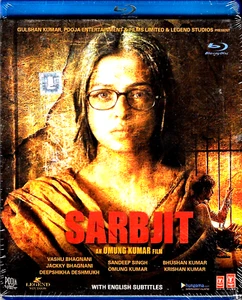 Sarbjit - Randeep Hooda, Aishwariya Rai - Neu Bollywood Blu-Ray - Englisch Subs - Bild 1 von 2
