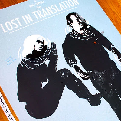 LOST IN TRANSLATION FILMKUNST POSTER SCARLETT JOHANSSON SOFIA COPPOLA - Bild 1 von 4