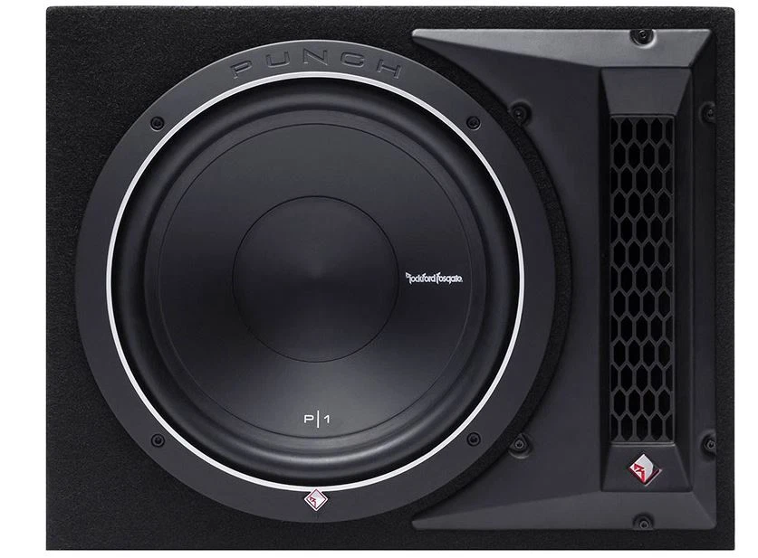  Rockford Fosgate P1-1X12 - 30cm Gehäusesubwoofer - Bild 1 von 1