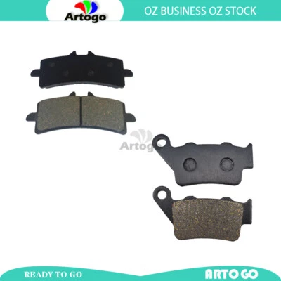 Pastillas de freno delanteras + traseras para ruedas fundidas de radios múltiples KTM 690 Duke R 2013-2017 2018 Foto 1 de 3