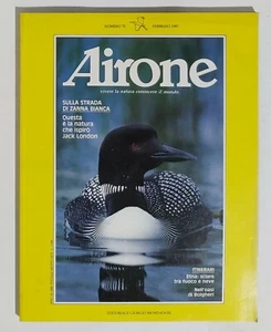 02581 AIRONE a. VII nr 70 - 1987 - mensile della natura - foto indice - Picture 1 of 4