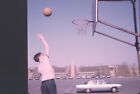 Photographic 35MM: New York City, NY- Boy Playing Basketball Outside; Pick Size