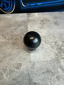 RARE Sparco Carbon Fiber Ball Shift Knob Universal - Picture 1 of 4