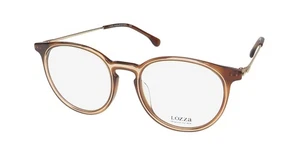 NEW LOZZA VL4223 EYEGLASSES 51-19-140 PLASTIC MENS FULL-RIM OVAL BROWN 08XW - Picture 1 of 8