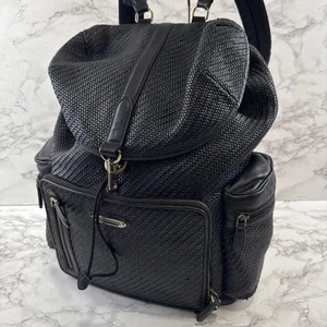 Zegna Ermenegildo Echtleder Rucksack Ein beliebter Artikel mit luxuriösem Design - Bild 1 von 14