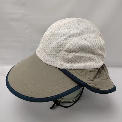 Gorra vintage Patagonia ventilada malla bimini sol sombrero hecho en EE. UU. años 90 deporte Foto 1 de 4