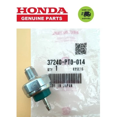 Interruptor de presión de aceite de motor genuino OEM Honda Acura 37240-PT0-014 Foto 1 de 4