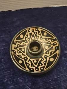 Ceramic Palo Santo Holder And Incense Burner Made In Chulucanas, Peru - Picture 1 of 3