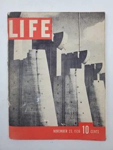 Life November 23, 1936 Small Pre-Sale Salesman First Edition Magazine - Picture 1 of 5
