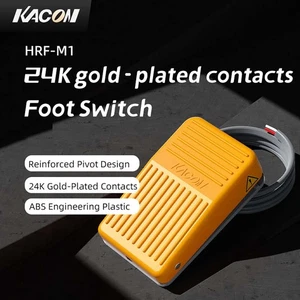 Precision 24K Gold-Plated Foot Switch for Complex Industrial Automation Systems - Picture 1 of 10